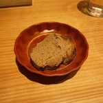 焼鳥 高澤 - レバーのパテ、ぶーるぶーるぶらんじぇりのライ麦パン