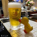 岩津屋 - ☺︎生ビール¥600