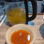 麺食堂くにを - 割りスープ