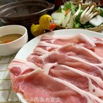 岩津屋 - ☺︎しゃぶしゃぶ肉多め定食¥1300