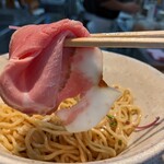 麺食堂くにを - 肩ロースのレアチャーシュー