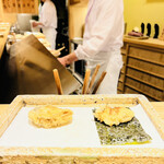 日本橋 蕎ノ字 - ☆牡蠣　　　　（広島・大黒神島産）
      ☆牡蠣の磯部揚げ（広島・大黒神島）