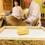 日本橋 蕎ノ字 - ◎太刀魚の天ぷらは身がふっくらして滋味深い味わい！