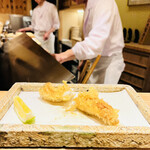 日本橋 蕎ノ字 - ◎小柴の穴子はやっぱり美味い！