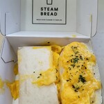 STEAM BREAD - チーズオムレツサンド