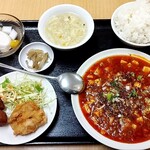 中国料理　新華 - 麻婆豆腐定食