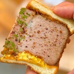 日本一分厚いカツサンド 大阪とんかつ - 