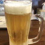炭火焼肉 やまもと - オリオン生ビール  450円(税別)