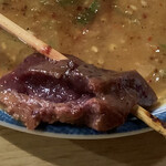 松よし - サッと炙り焼きされたレバー(※要リクエスト)