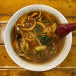 三代目福建楼 - 鶏旨煮そば ¥850