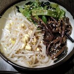韓国家庭料理　済州 - ナムル