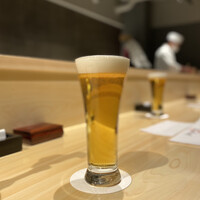 鮨 奏 - 生ビール