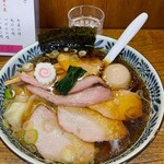 Teuchi Chuuka Kashima - チャーシューワンタン麺＋味玉