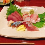 和処 喜祐 - 刺身盛り合わせ