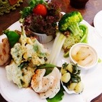 アンソレイユ - １３年５月チキンガーリックソテーランチ