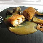 ラ メゾン ドゥ グラシアニ - 淡路・黒鮑とテット・ド・フロマージュのクロスメキ