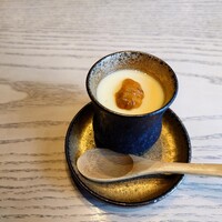 銀座かしわ - 鶏まぶしセットの茶碗蒸し