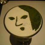 よーじやカフェ - お姉さんのアート