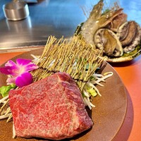 宮崎尾崎牛 鉄板焼き 吟 梅田ヒルトンプラザウエスト - 