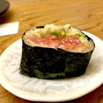 鮨おばな - トロ巻き　美味しいですよ