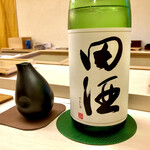 鮨おばな - 旨い酒が出て来ました♫