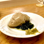 鮨おばな - 仙鳳趾　蒸牡蠣もここでしか無い旨さ