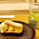 鮨おばな - 貴醸酒の香り高い手作りアイス　これも最高に美味しい