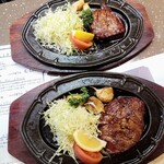 江戸川 - 上　ヒレステーキ100g  下　ヒレステーキ150g