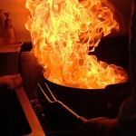 江戸川 - ステーキ２枚分のファイヤー