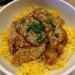 特選和牛大将軍 - 豚みそ焼丼 アップ！