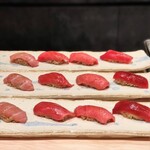 Sushi Kanade - 【夜のおまかせコース】ニューオープンのお寿司屋さんのおまかせコースが、味、コスパともに素晴らし過ぎ〜♪