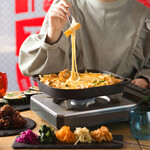 Korean Cheese Dakgalbi Set *Can be ordered for 2 or more people