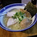 塩そば専門店 桑ばら - カマスの水出しの塩