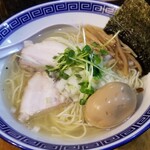 塩そば専門店 桑ばら - カマスの水出しの塩