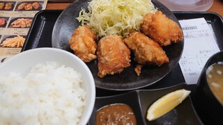 Karayoshi - 唐揚げ定食（4個）＠¥759