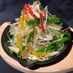 Takkammarigekijou - 鉄板ねぎ焼きサラダ