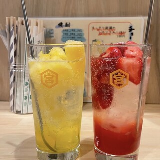 種類豊富な“チューハイ”で乾杯◎お得な飲み放題は1,650円