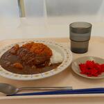 ボンルパ - カツカレー (税込)580円 ※角度を変えて (2022.12.22)