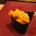 すし屋 真魚 - 馬糞ウニ