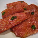 桔梗苑 - 黒毛和牛上カルビ　タレ