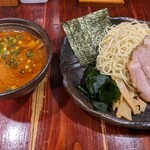 北海道らーめん ひむろ - 辛味噌つけ麺¥890