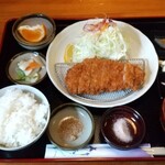 とん亭 - 黒豚ロースかつ定食（2500円）