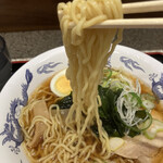 名代 富士そば - 柔らか麺。