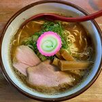 麺屋 高橋 - おさかな正油らーめんのアップ