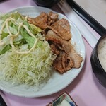橋本屋 - 生姜焼き定食