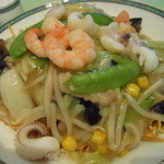 オークラチャイニーズレストラン 桃里 - 五目かたやきそば