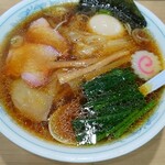 麺屋 正遊 - ワンタン麺￥920＋煮玉子￥100共に税込み(R4.12.22撮影)