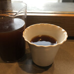 PATISSERIE ASAKO IWAYANAGI - エチオピア　ベケレ農園　浅煎り」のコーヒー