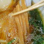 麺屋 正遊 - ワンタン麺のメンマ(R4.12.22撮影)