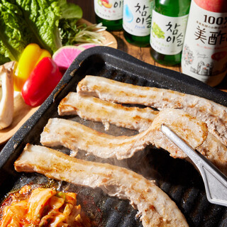 肉每天採購!品質考究的韓式烤豬五花肉★